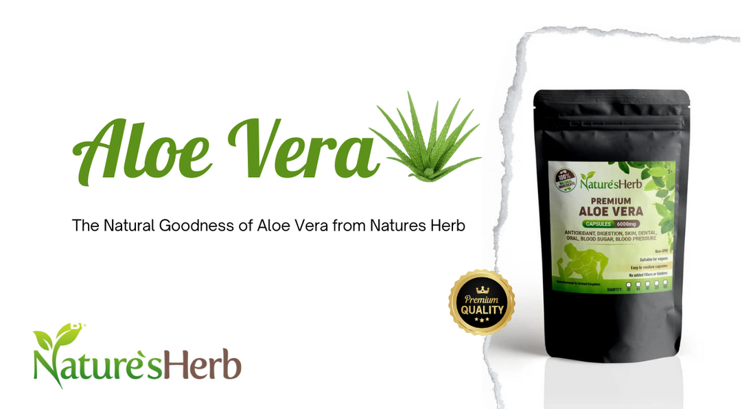 The Natural Goodness of Aloe Vera from Natures Herb