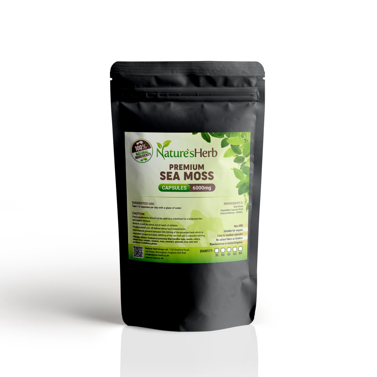 Sea Moss Capsules 6000mg