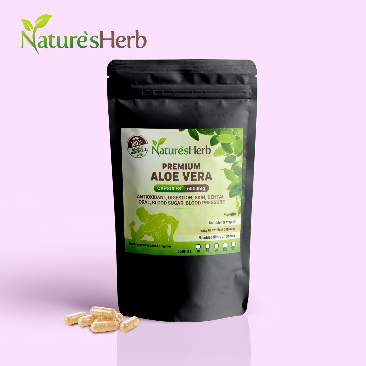 Aloe Vera Capules 6000mg
