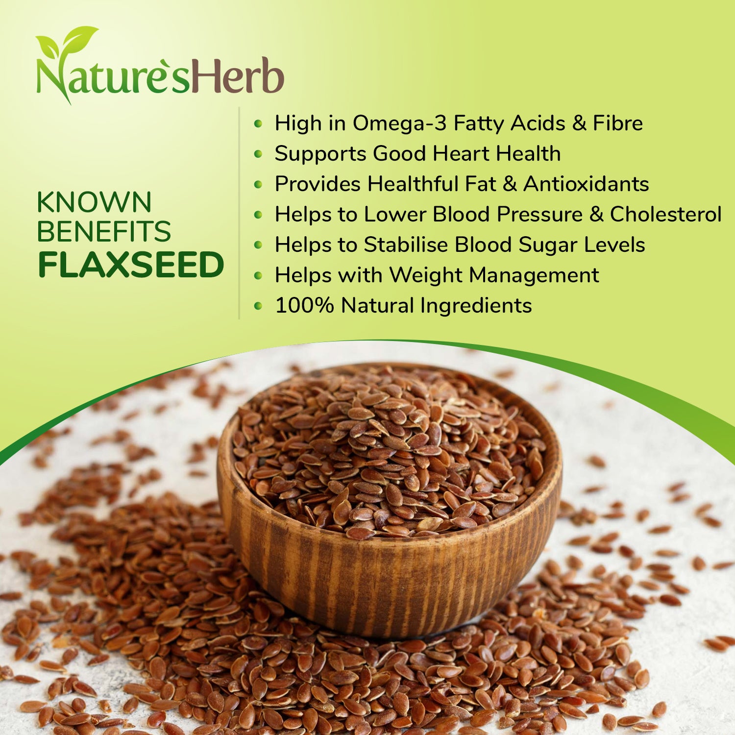 Known benefits of Flaxseed
