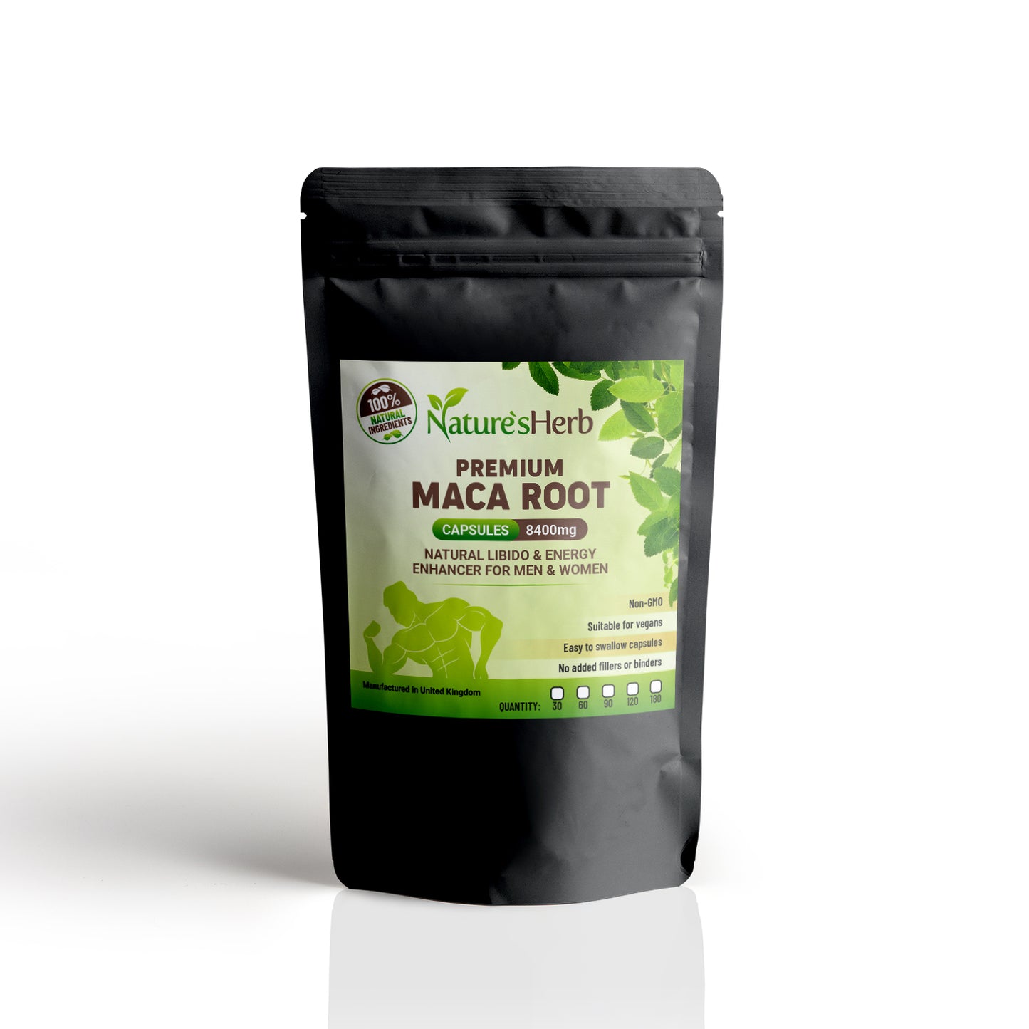 Maca Root Capsules 8400mg