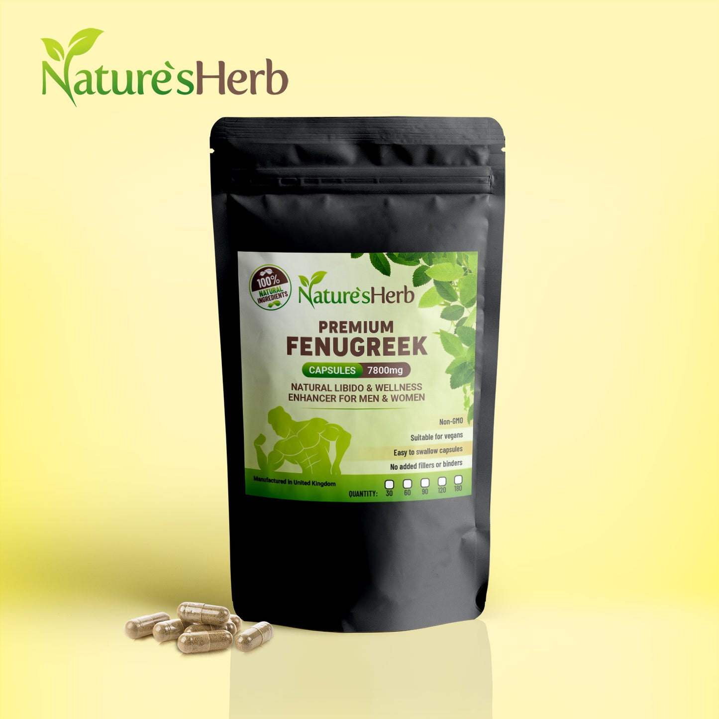 Fenugreek Capsules 7800mg